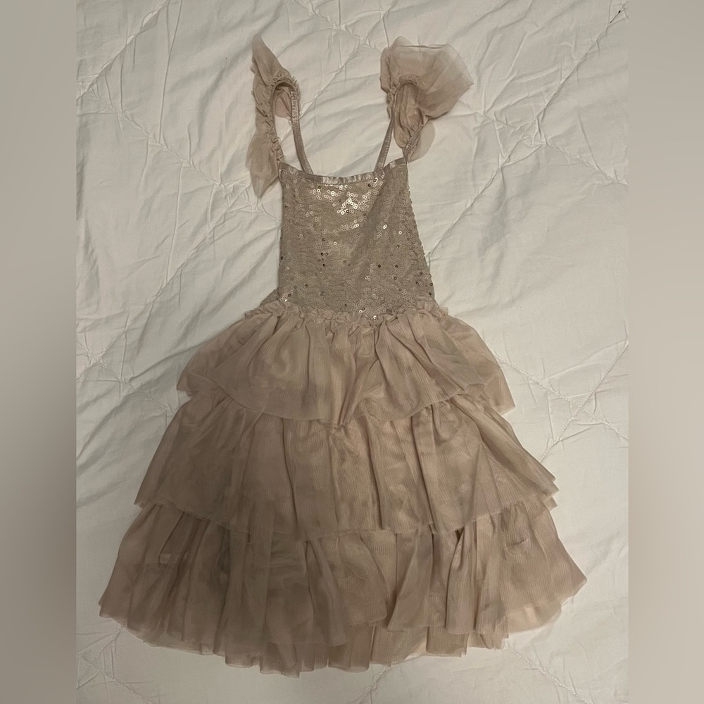 Girls size 4 sparkly dress - seed